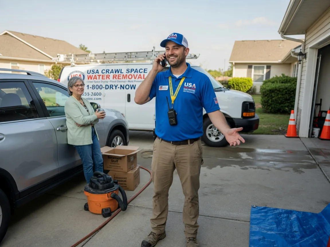 Crawl Space Water Removal Lacassine, LA FAQs